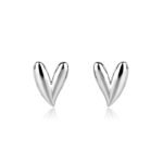 Heart V Earrings