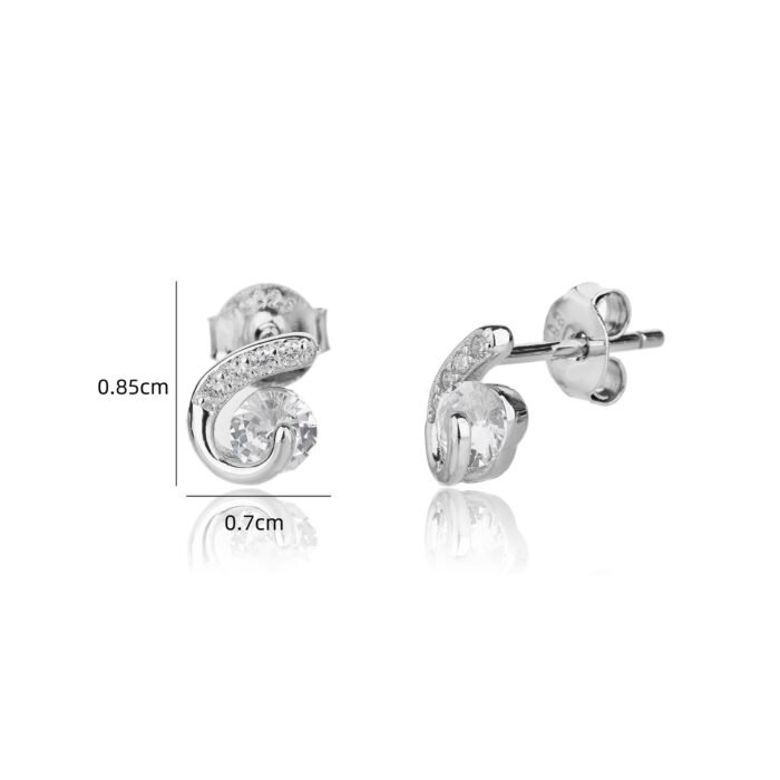 Twisting Touch Earrings