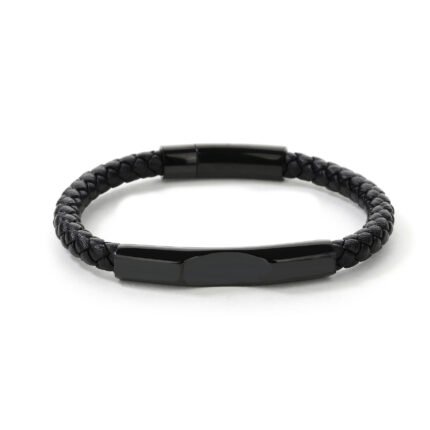 Raven Ridge Men's Leather Bracelet