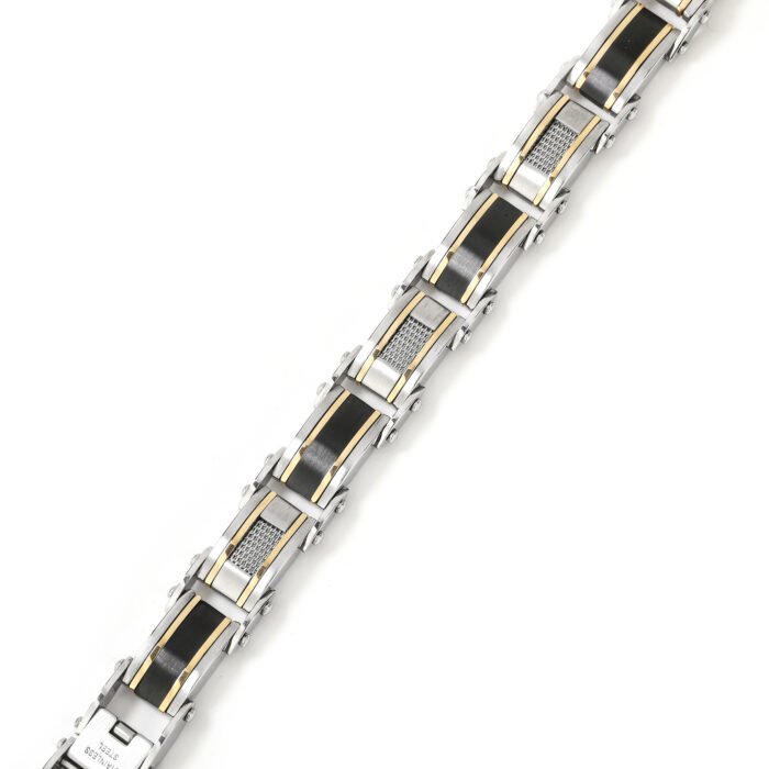 Metal-G Titan Tri-Tone Bracelet