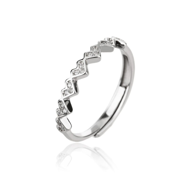 Diamond Cascade Ring