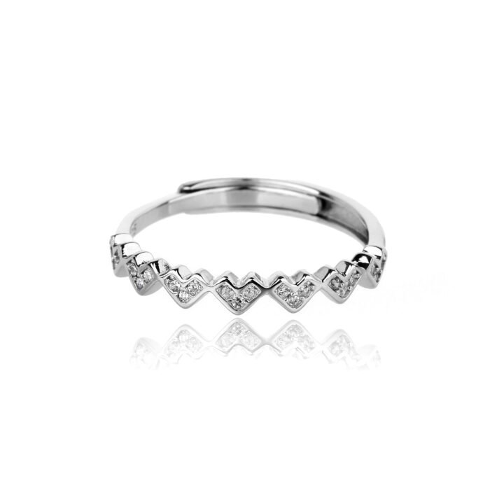 Diamond Cascade Ring