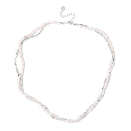 Silver Pearl Harmony Necklace